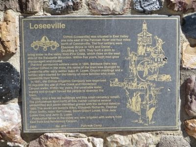 Loseeville Marker. Click for full size. Loseeville Marker image. Click for full size.