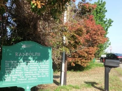 Randolph Marker. Click for full size. Randolph Marker image. Click for full size.