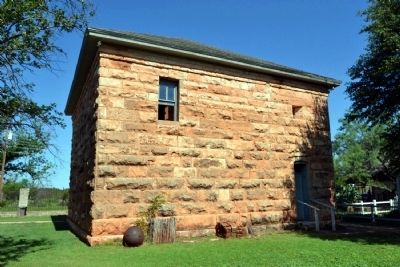 Taylor County's First Courthouse and Jail (Rear). Click for full size. Taylor County's First Courthouse and Jail (Rear) image. Click for full size.