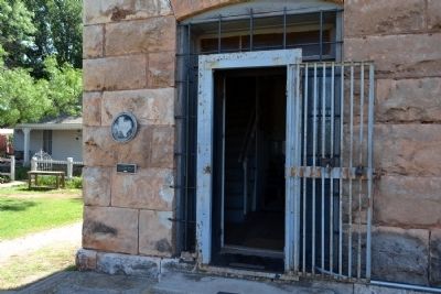 Entrance to Taylor County's First Courthouse and Jail. Click for full size. Entrance to Taylor County's First Courthouse and Jail image. Click for full size.