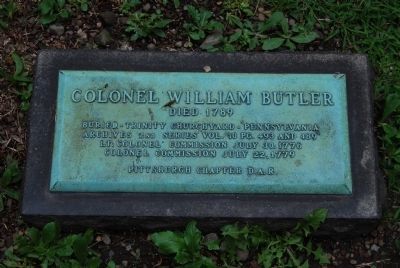 Colonel William Butler Grave image. Click for full size.