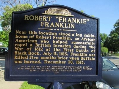 Robert "Frankie" Franklin Marker image. Click for full size.