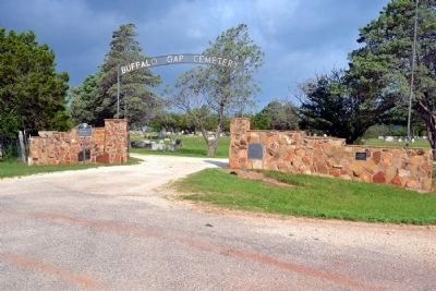 Buffalo Gap Cemetery Entrance image. Click for full size.