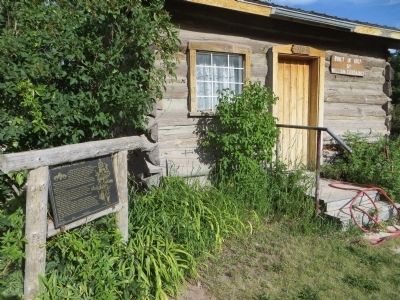 Camp Alma Relic Hall Marker image. Click for full size.