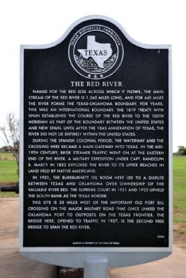 The Red River Marker image. Click for full size.