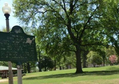 Memphis City Hospital Marker. Click for full size. Memphis City Hospital Marker image. Click for full size.