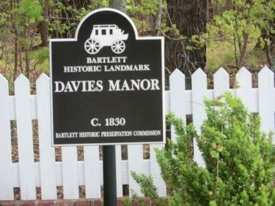 Davies Manor Historic Landmark image. Click for full size.