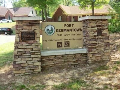 Fort Germantown-Entrance image. Click for full size.