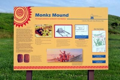 Monks Mound Marker image. Click for full size.
