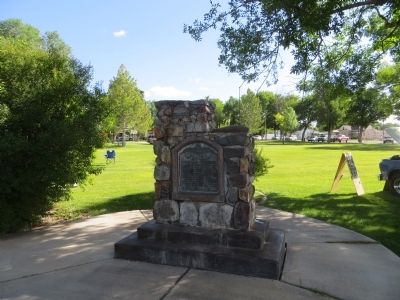 Richfield Pioneers Marker. Click for full size. Richfield Pioneers Marker image. Click for full size.