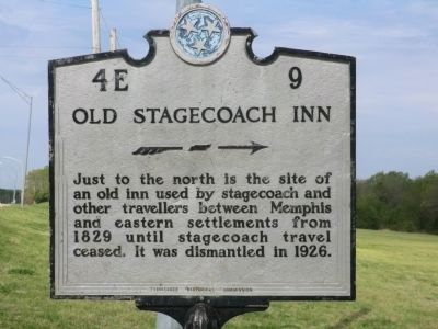 Old Stagecoach Inn Marker image. Click for full size.