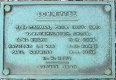 Geneva College Marker Committee image. Click for full size.