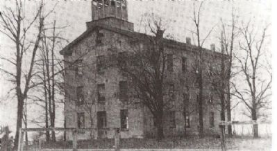 Geneva College building, from LCHS. Click for full size. Geneva College building, from LCHS image. Click for full size.
