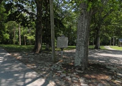 Wide view of the “Old Dallas” Marker image. Click for full size.