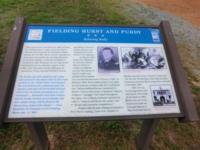 Fielding Hurst and Purdy Marker image. Click for full size.