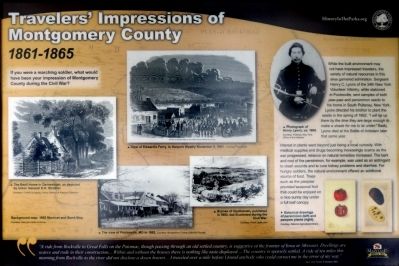 Traveler's Impressions of Montgomery County Marker image. Click for full size.