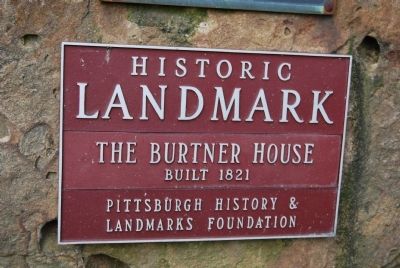 Burtner House Marker image. Click for full size.