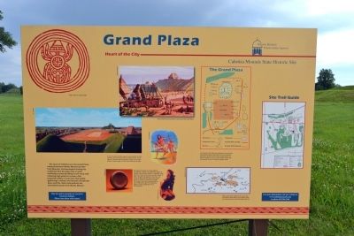 Grand Plaza Marker. Click for full size. Grand Plaza Marker image. Click for full size.