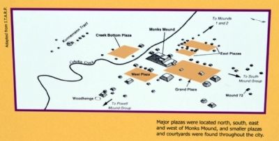 Location of Major Plazas. Click for full size. Location of Major Plazas image. Click for full size.