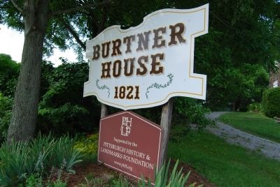 Burtner House Sign image. Click for full size.