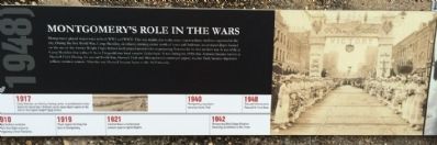 Montgomery's Role in the Wars. Click for full size. Montgomery's Role in the Wars image. Click for full size.