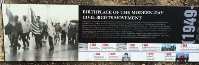 Birthplace of Civil Rights Movement. Click for full size. Birthplace of Civil Rights Movement image. Click for full size.
