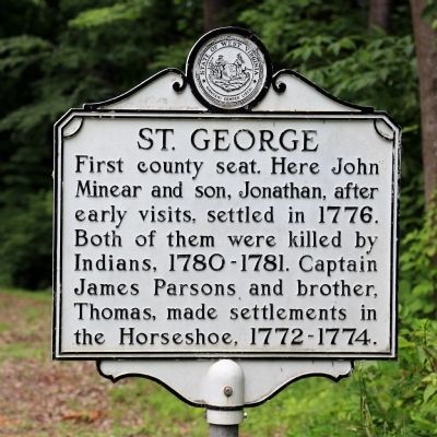 St. George Marker image. Click for full size.