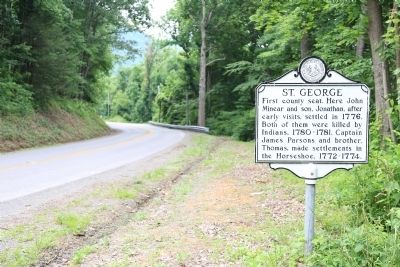 St. George Marker image. Click for full size.