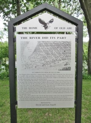 The River Did Its Part Marker. Click for full size. The River Did Its Part Marker image. Click for full size.