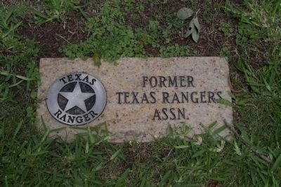 Former Texas Ranger Marker. Click for full size. Former Texas Ranger Marker image. Click for full size.