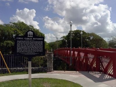 Coral Gables Waterway Marker image. Click for full size.