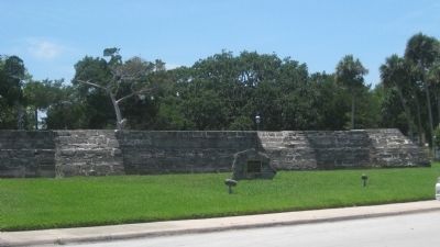 Site of Sheldon's New Smyrna Hotel Marker. Click for full size. Site of Sheldon's New Smyrna Hotel Marker image. Click for full size.