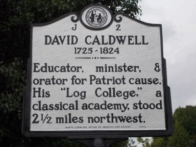 David Caldwell Marker image. Click for full size.