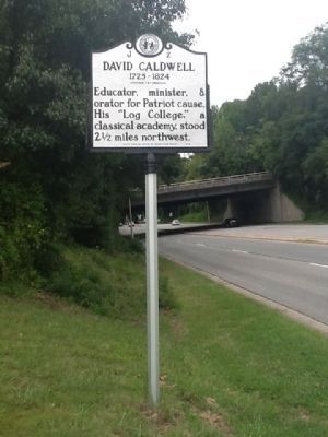 David Caldwell Marker image. Click for full size.