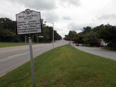 David Caldwell Marker image. Click for full size.