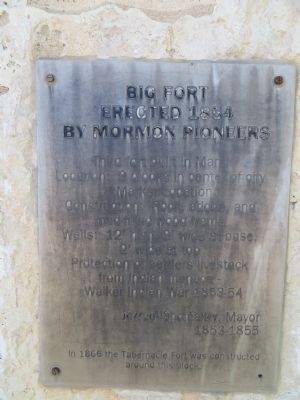 Big Fort Marker. Click for full size. Big Fort Marker image. Click for full size.