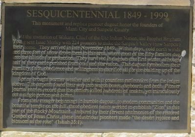 Sesquicentennial 1849 – 1999 Marker image. Click for full size.