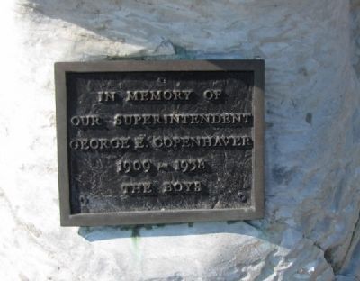 The Homestead Sundial Marker. Click for full size. The Homestead Sundial Marker image. Click for full size.