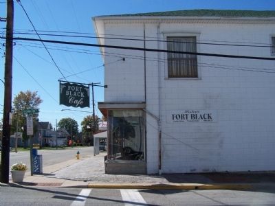 Fort Black Cafe'. Click for full size. Fort Black Cafe' image. Click for full size.