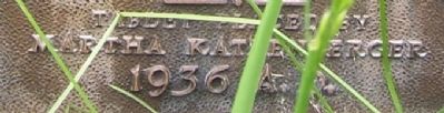donor name at Camp Stillwater marker. Click for full size. donor name at Camp Stillwater marker image. Click for full size.