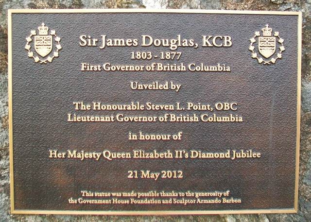 Sir James Douglas, KCB Marker
