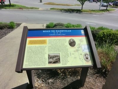 Road to Nashville Marker image. Click for full size.