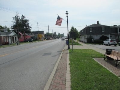 Eastward View Ransom's Grove Marker. Click for full size. Eastward View Ransom's Grove Marker image. Click for full size.