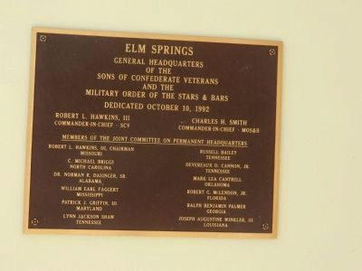 Historic Elm Springs image. Click for full size.