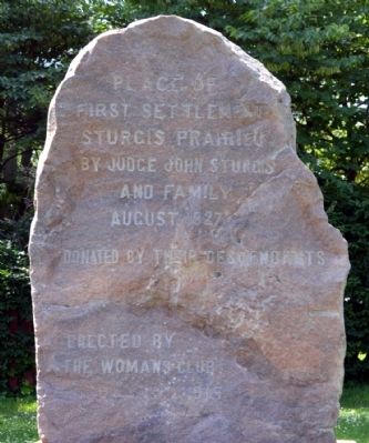Sturgis Prairie Marker. Click for full size. Sturgis Prairie Marker image. Click for full size.