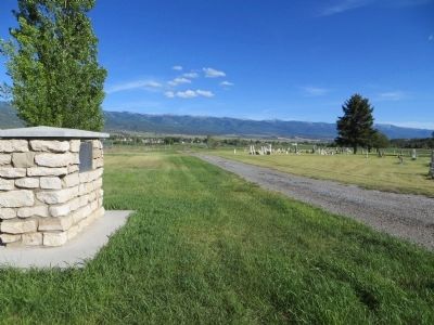 Fairview Pioneer Cemetery Marker. Click for full size. Fairview Pioneer Cemetery Marker image. Click for full size.