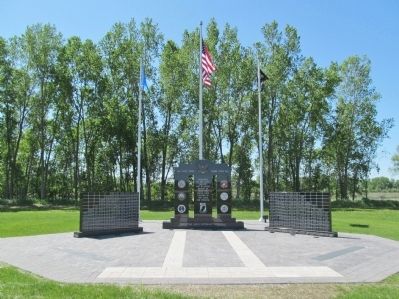 Shiocton Area Veterans Memorial image. Click for full size.