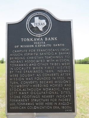 Tonkawa Bank Marker. Click for full size. Tonkawa Bank Marker image. Click for full size.