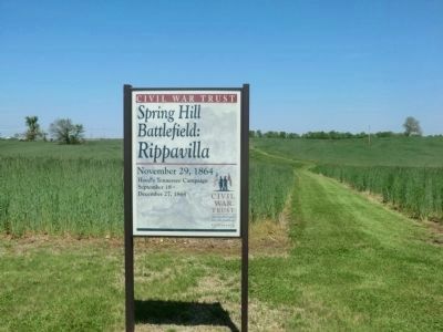 Spring Hill Battlefield: Rippavilla image. Click for full size.