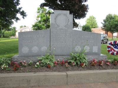 Adjacent Memorial for WWI, WWII, Korea and Vietnam image. Click for full size.